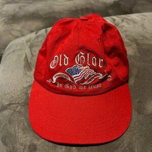 Vintage Old Glory Clarksville TN Mesh Snapback Trucker Hat Baseball Cap Lid
